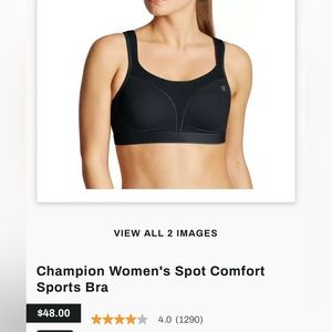 Champion Women's Spot Comfort
Sports Bra
